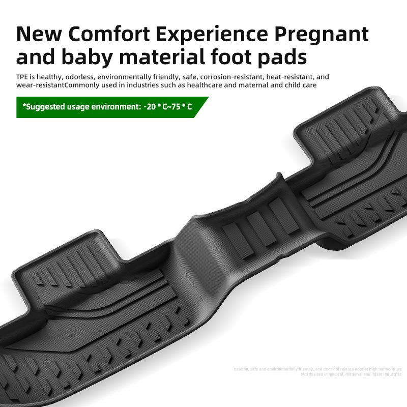 All-Weather TPE Floor Mats for 2011-2023 Dodge Challenger