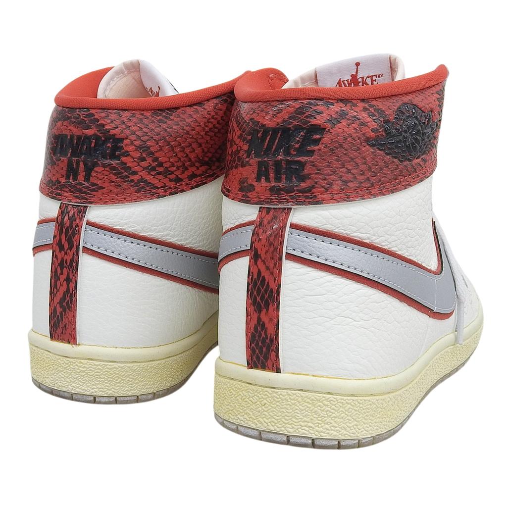 Pristine NIKE High cut sneakers AIR SHIP PE SP FN8675-100 Snakeskin mens 27 Used