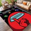 Among Us Print Rug, Washable Floor Carpet, For Entryway Dorm Laundry Room Office Study, Home Decor Birthday Christmas Gift