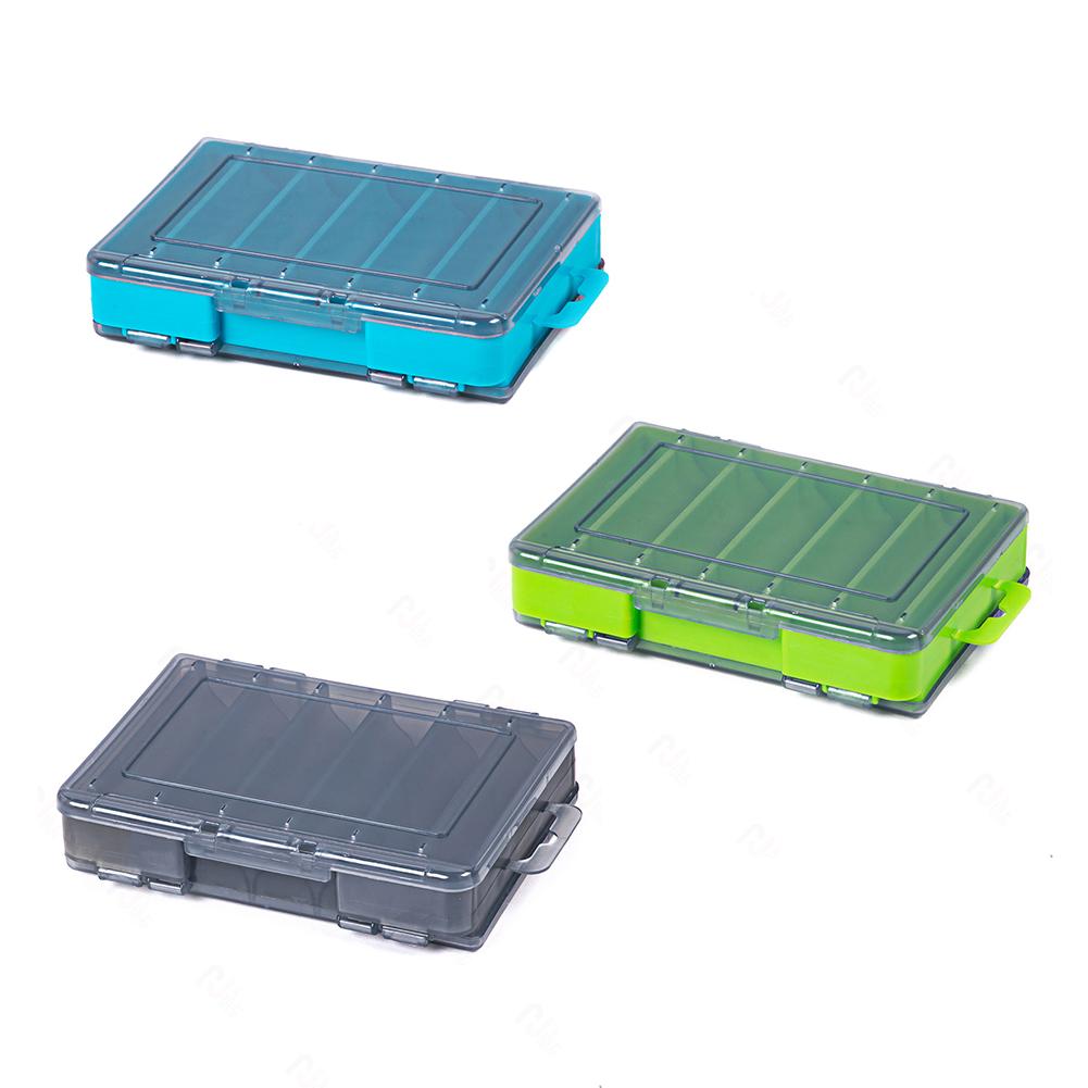 Portable Fishing Tool Box, Double-side Tool Box Bead Organizer, Fishing Hook Sealing Storage Organizer, Fishing Tackle Organizer Box For Jigs, Lures,