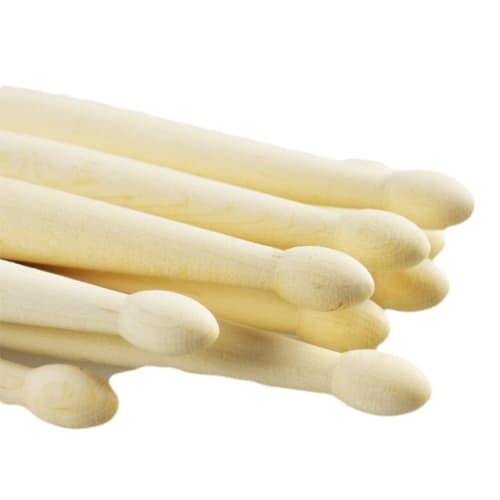 NOELAMOUR 5A Drumsticks for Practice, Set of 3 Pairs, with Velvet Storage Bag (410x15.0mm)