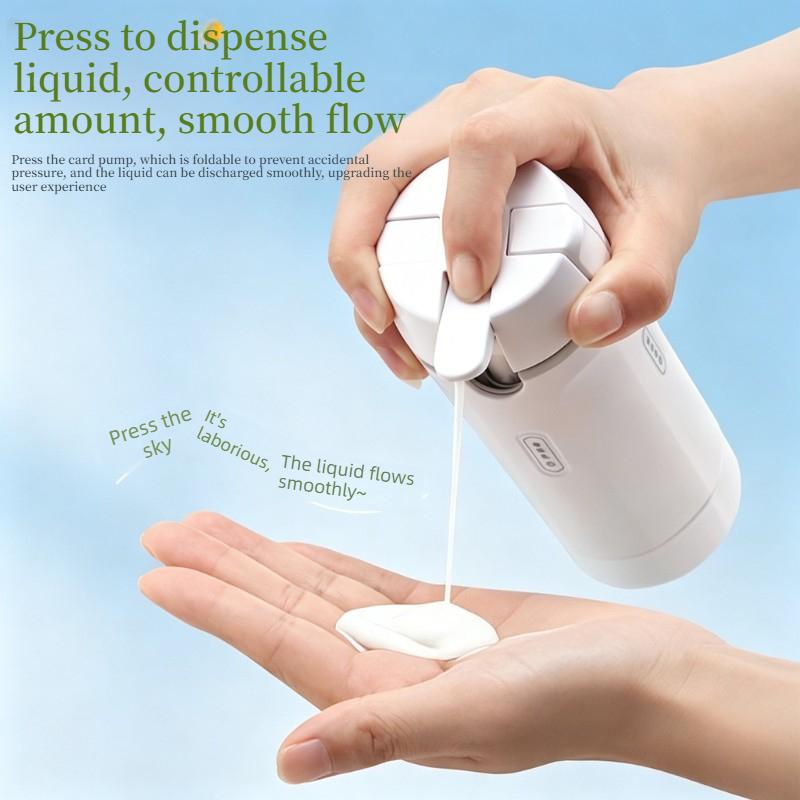 4 In 1 Travel Dispenser Leak Proof Refillable Approved Portable Travel Bottles for Shampoo Conditioner Lotion for Airplane