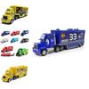 Colorful Cars Mack Lightning Mcqueen King Jackson Storm Racer Truck Toy For Kids