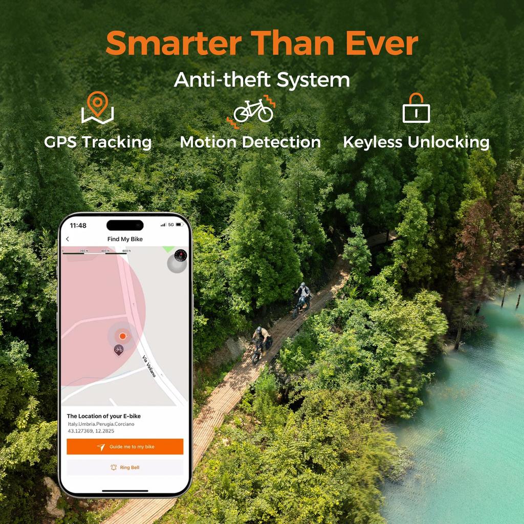 Electric Bicycles ENGWE ENGINE PRO 3.0 Boost,250W Motor,Hydraulic Brake,25km/h,7-Speed Gear, APP Control,Foldable E-Bike