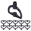 10Pcs Rotating Sprinkler G3/4 Male Thread Garden Lawn Sprayer Nozzle Greenhouse Supplies