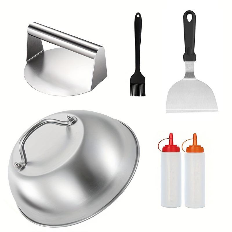 Stainless Steel BBQ Kit Tools Teppanyaki Outdoor BBQ Grill Camping Kit Multifunctional