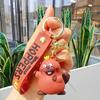 Hoppers Anime Mabel Keychain Cartoon Hoppers Pvc Figure Keychain Backpack Bag Car Keyring Pendant Prop Gift For Kids Adults Children's Birthday Gift