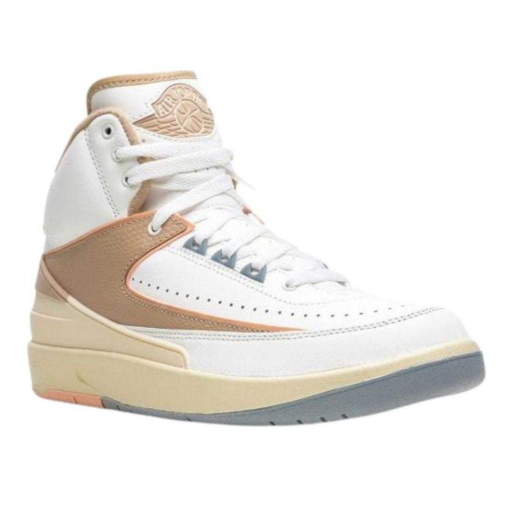 Nike Mens Air Jordan 2 Retro Leather Trainers