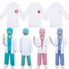 Kids Doctor Nurse Costume Set Role Play Pretend Play Preschool White Coat Outfit