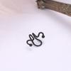 Eenvoudige Dames Geometrische Curve Oor Cuff Clip Oorbellen Geen Piercing Sieraden Cadeau