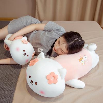 Peluche Shiba Inu mignonne, chien couché, peluche douce, oreiller, cadeau d'anniversaire pour enfants
