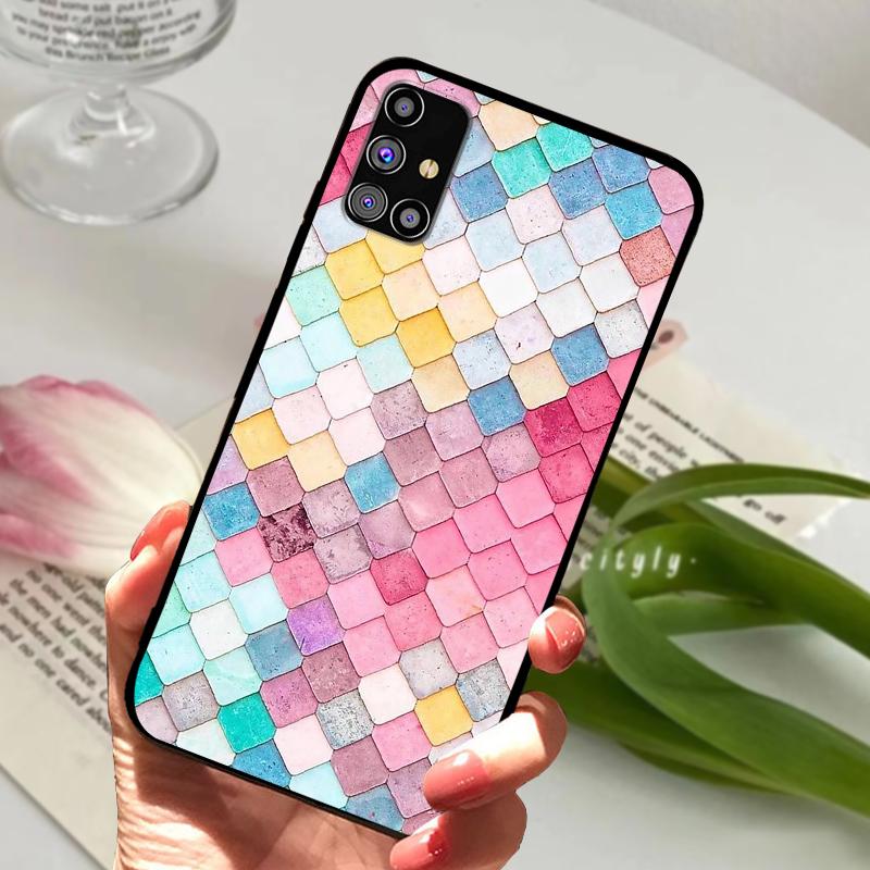 Cases For Samsung M31s Bumper SM-M317F Shockproof Soft Silicone TPU Phone Cover For Samsung Galaxy M31 Coque M31 Prime Fundas