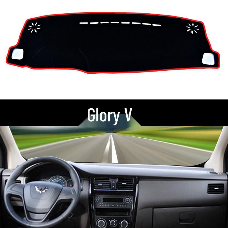Wuling Hongguang/Rongguang Dashboard Sunshade: Heat-Blocking Mat for Interior Sun Protection and Insulation Baojun 610