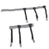 2Pcs Mens Elastic Adjustable Shirt Stays Garters Leg Suspenders Holders Shirt