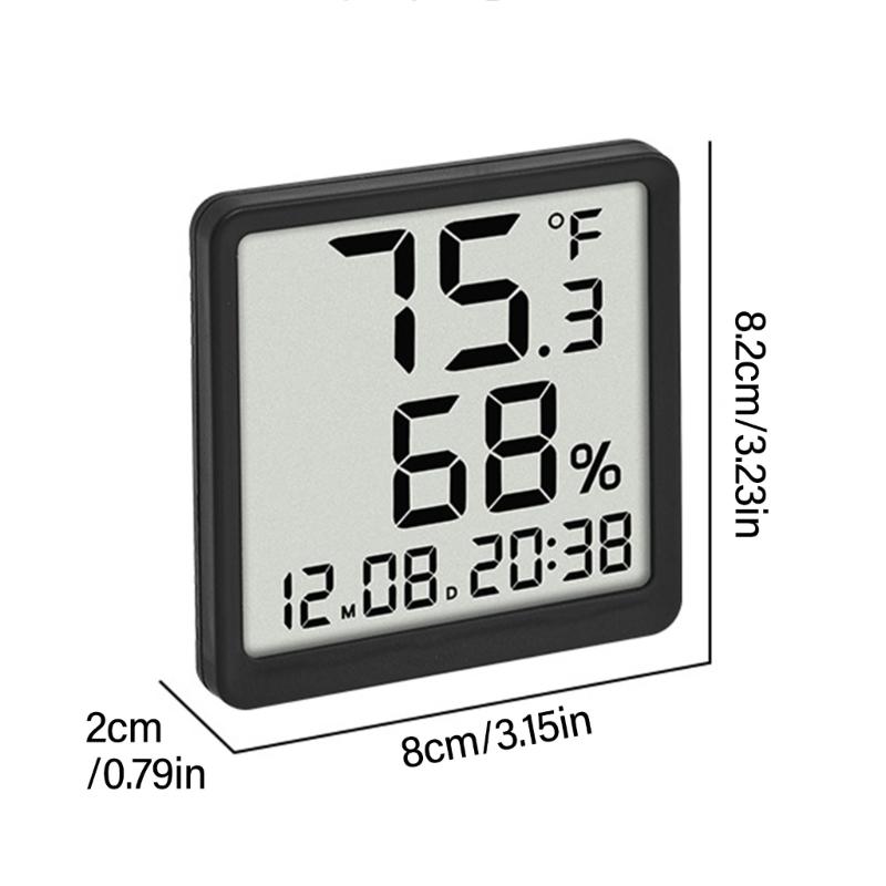 Efficient Indoor Thermograph and Hygrometer for Monitoring Room Climate for Baby Room House Office Living Room
