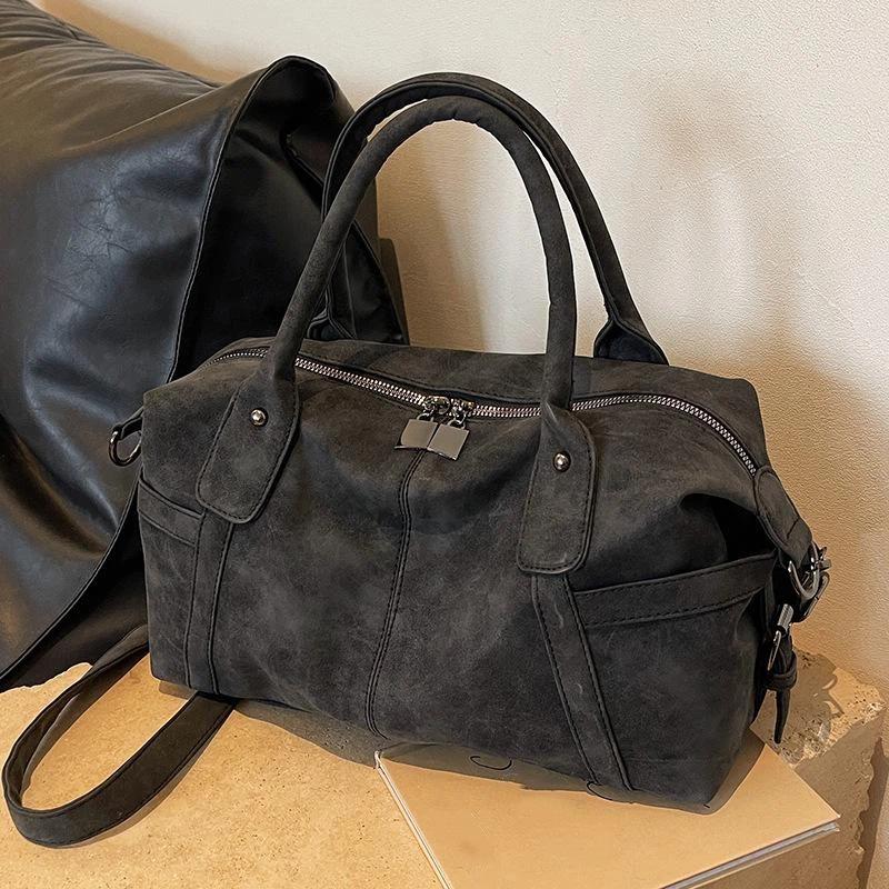 Large Capacity Travel Bag Versatile Casual Tote Shoulder Crossbody Luggage Bag For Women Stylish Handbag Travel Companion