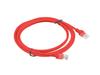 Lanberg UTP Cat.5e Patchcord 2m Red