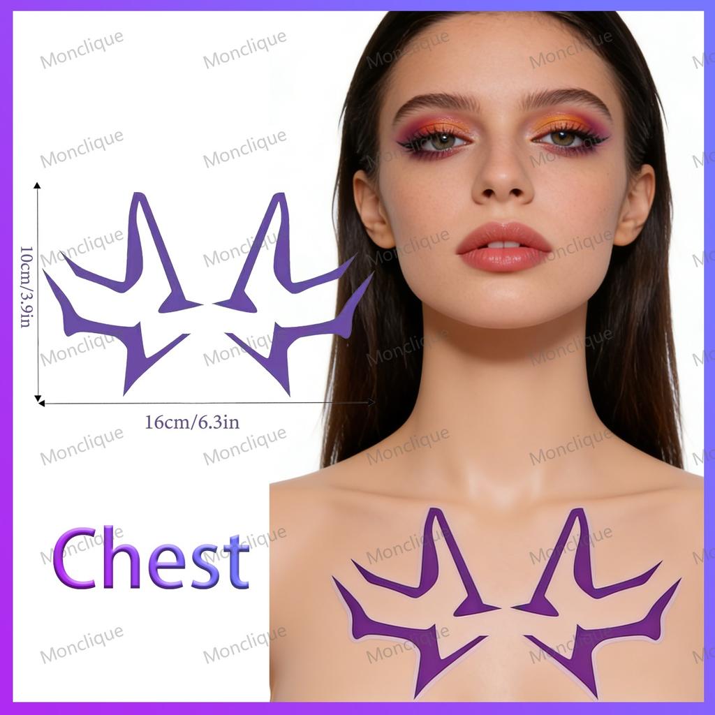 6/1PCS New KPOP Demon Hunters Temporary Tattoos - Rumi & Jinu Set for Cosplay & Christmas | HUNTR/X & Saja Girl Boys Designs