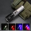 Multi-function Solar LED Flashlight Telescopic Zoom Torch 6 Modes Light Outdoor Emergency Power Bank LED Solar Lantern