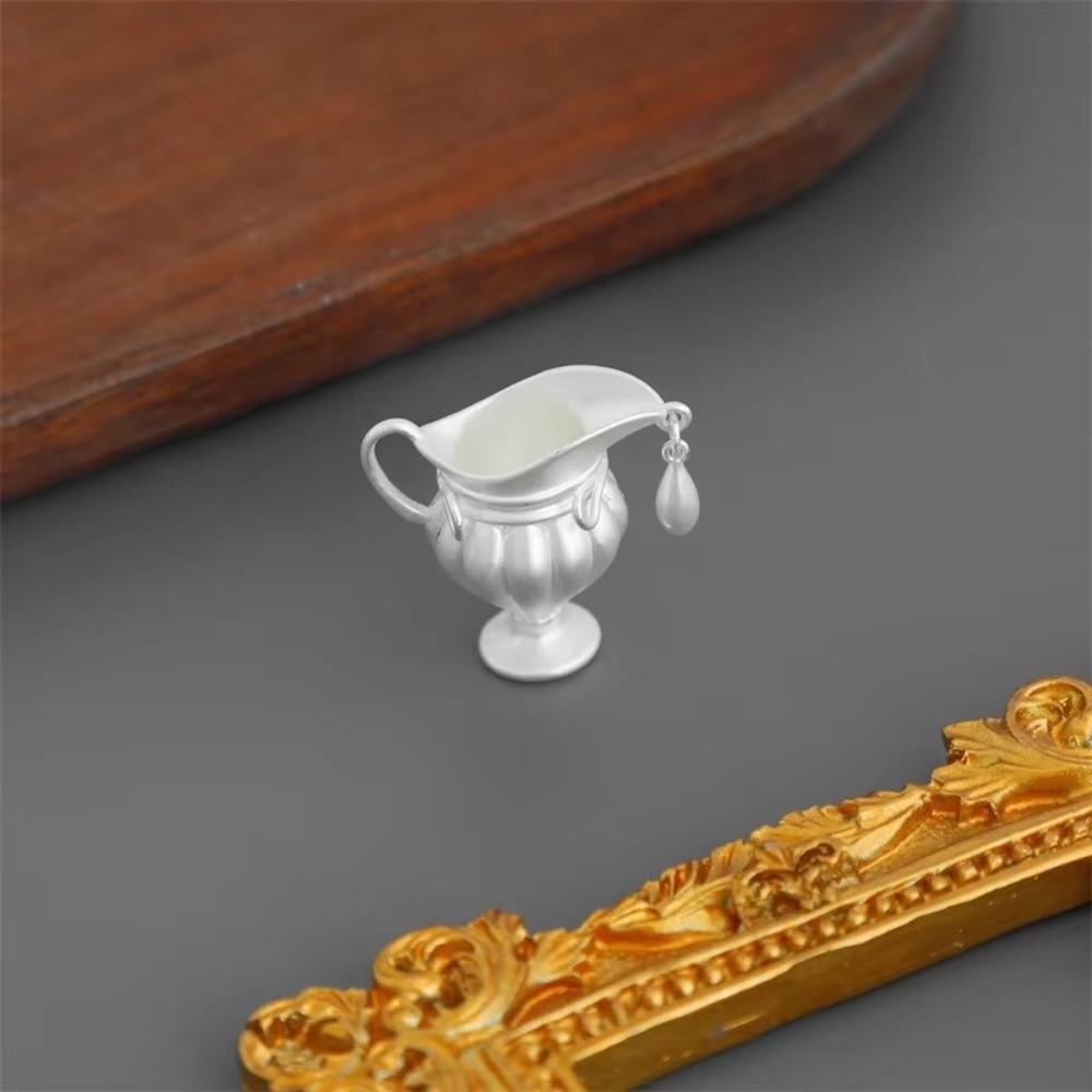 Elegant Flower Pot Brooch Exquisite Can Be Arranged In Flower Brooch  Niche Artistic