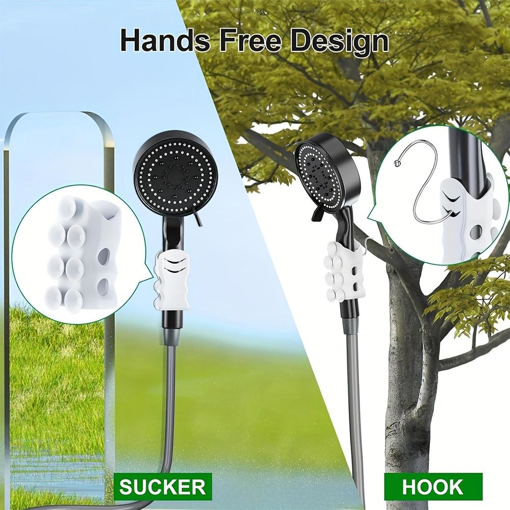 Portable Camping Shower, Outdoor Electric Shower Pump with a 5200mAh USB Rechargeable Battery
