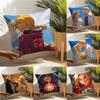 Fafullmetal Alchemist Brotherhood Pillow Case Linen Cushion Covers For Decorative Sofa Home Pillows Case Car Chair Pillows Cases