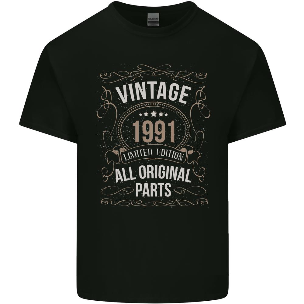 35th Birthday Limited Edition 1991 Unisexs Cotton TShirt Tee Top S