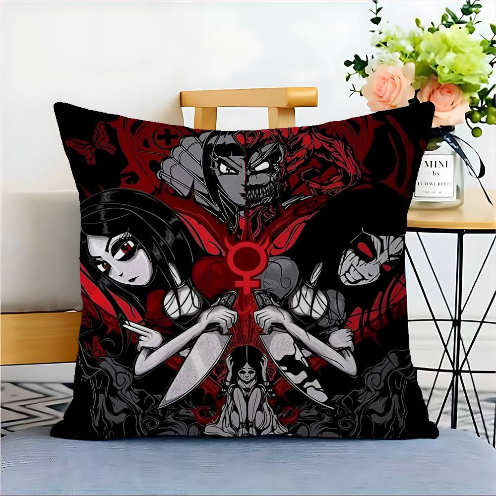 Game A-Alice Madness Returns 45*45cm Cushion Cover Pillow Cover Decor Pillowcase Home Pillowcase For Couch Pillow
