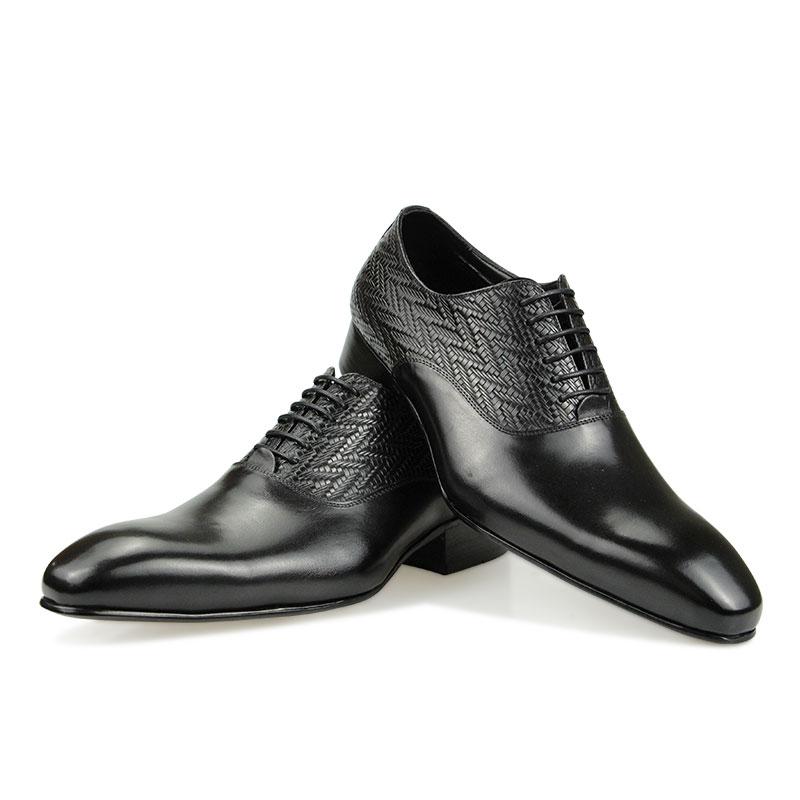 Fashion Wedding Shoes Top Layer Cow Leather Handcrafted Elegant Formal Office Business Non Slip Wear Comfortable Fashion Dress Man Shoes