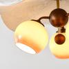 Vintage French Fabric Pendant Light for Dining, Living Room, or Bedroom