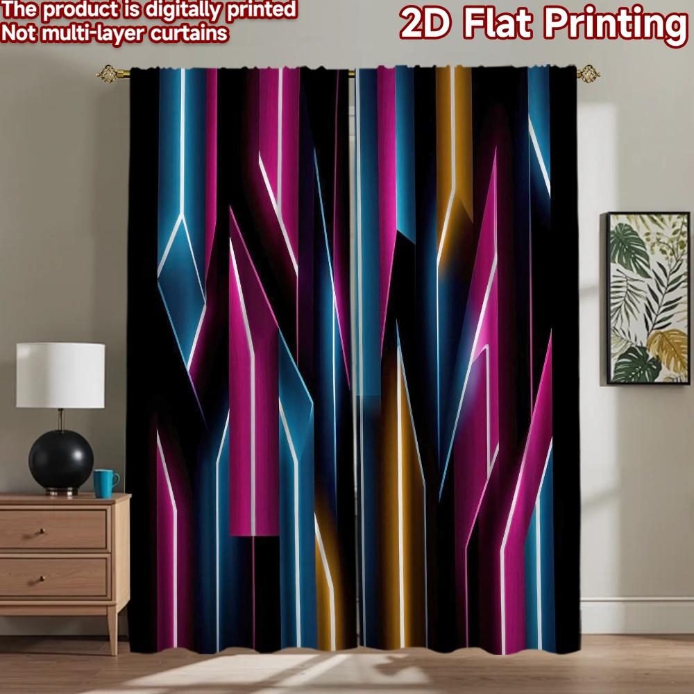 2D flat Photography Backdrop Background cloth Geometric Lines 100% Polyester Festive Wall Decor Perfect for Holiday family