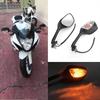 Rearview Side Mirrors w/Turn Signals Lights for Suzuki GSXR600 GSX-R750 GSXR1000 GSX-R GSXR 600 750 1000