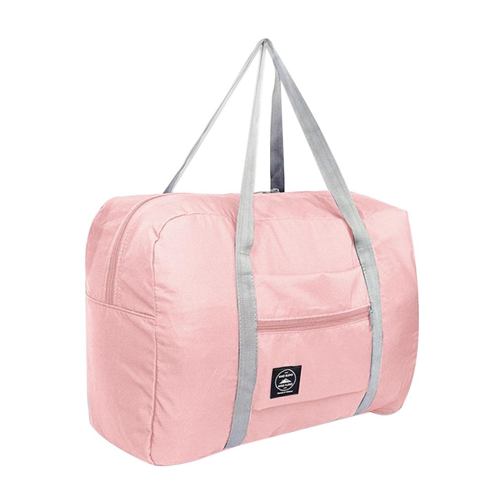Foldable Travel Storage Bag Portable Nylon Storage Bag Tote Luggage Case Suitcase Clothes Organizer