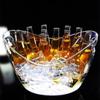 Anti-fall Wine Chilling Bucket Acrylic Champagne Bottles Ice Cooler Transparent Ice Bucket  Party