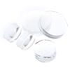 5Pcs Nail Seal Stamp Template Replacement Transfer Stamper Silicone Refill Head