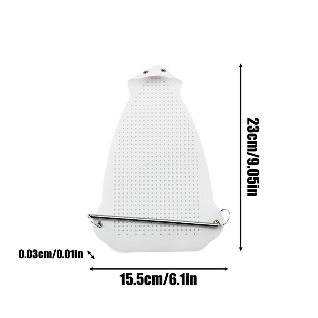 Universeller Bügeleisenschutz Bügeleisenschuh Pad Stoffbezug Bügeleisenplattenabdeckung Schutz schützt Bügeleisensohle für langanhaltenden Gebrauch