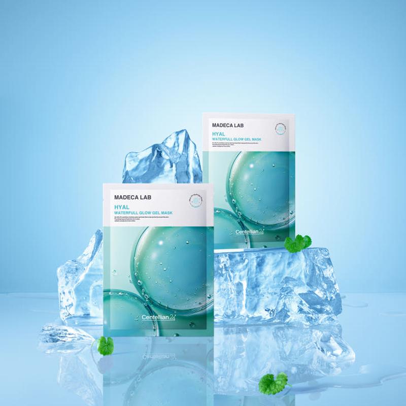 CENTELLIAN24 Madeca Lab Hyal Waterfull Glow Gel Mask 22g*5EA