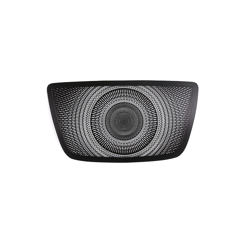 

Aluminum Alloy For BMW 7 Series G11 G12 2016 2017 2018 2019 2020 Accessories Interior Trim Car Dashboard Audio Speaker Cover чёрный