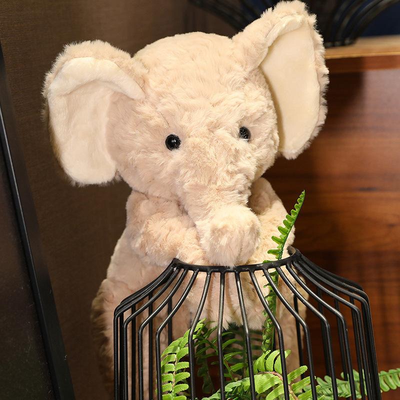 Cute Elephant Baby Elephant Doll Plush Toy Large Throw Pillow Girl Sleeping Child Soothing Ragdoll Doll