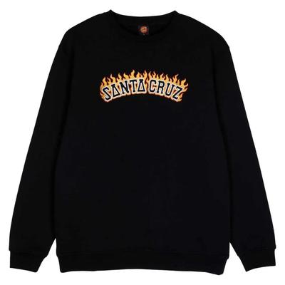 Santa Cruz Mikina Burnt collegiate crew