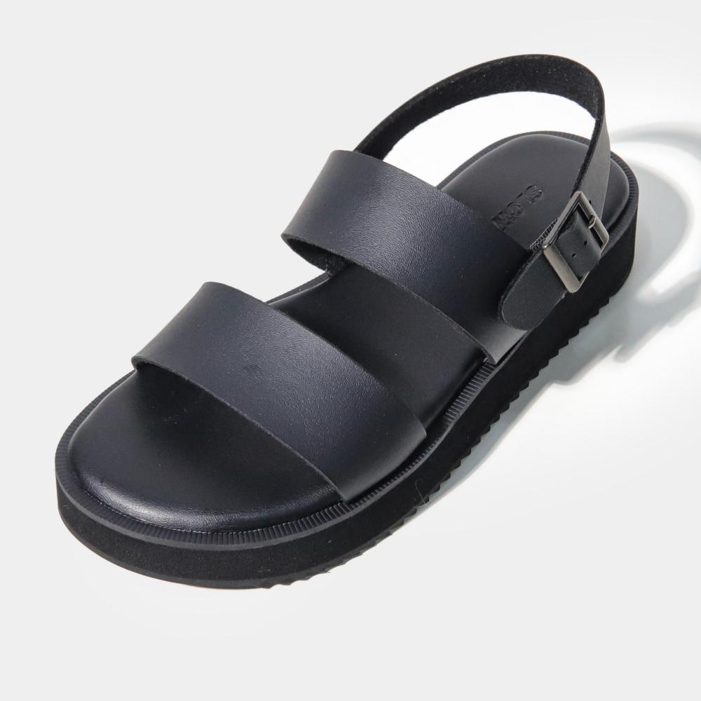 Slowstep Sp3332 Alfre Basic Strap Sandals Black