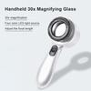 Handheld Mini Microscope 30x Kids Science Experiment Utensils With Manual Focus Photography for Outdoor Insect Plant Observation