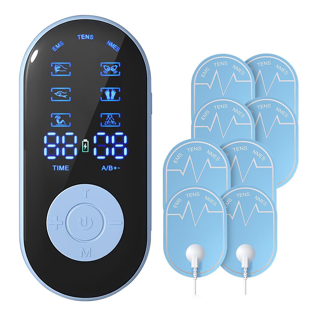 Electric Muscle Stimulator 18 Modes Tens Physiotherapy Acupuncture Body Massage Therapy Slimming Machine Pulse Massager