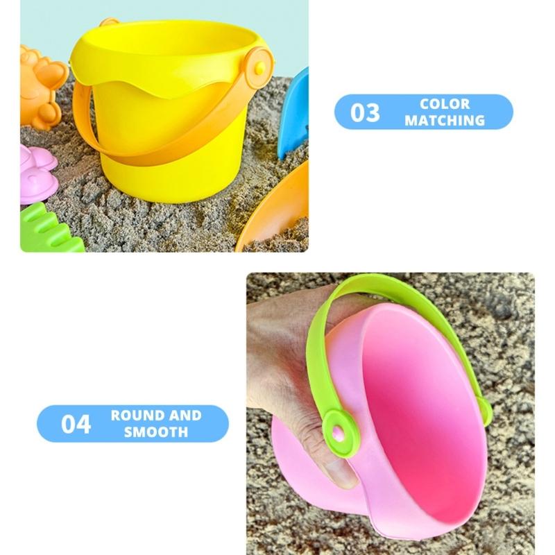 Children's Beach Toy Sand and Water Play Set Digging Sand Tool Beach Toy Set for Ages 3+ Fun Game