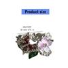 Fashion Butterfly Adjustable Rings Opening Rings Flower Finger Open Rings Alloy Texture Suitable for Various Occasion