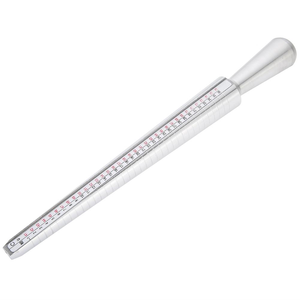 Finger UK Ring Sizer Mandrel Sizing Measuring Stick Jewelry Size Measure Tool (Ring Sizer)