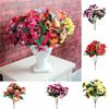 Artificial Silk Pansy Fake Flowers Butterfly Orchid Bunch Wedding Home Decor