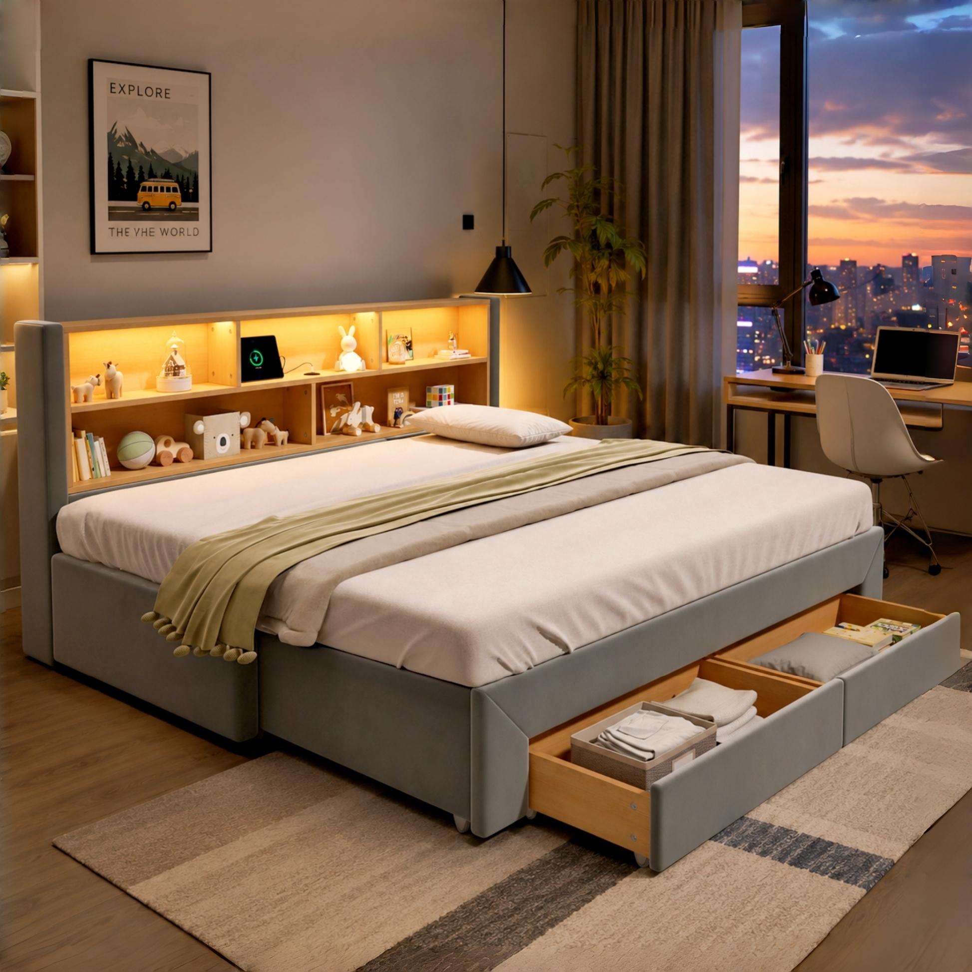 Upholstered Bed, Daybed, Day Bed, Sofa