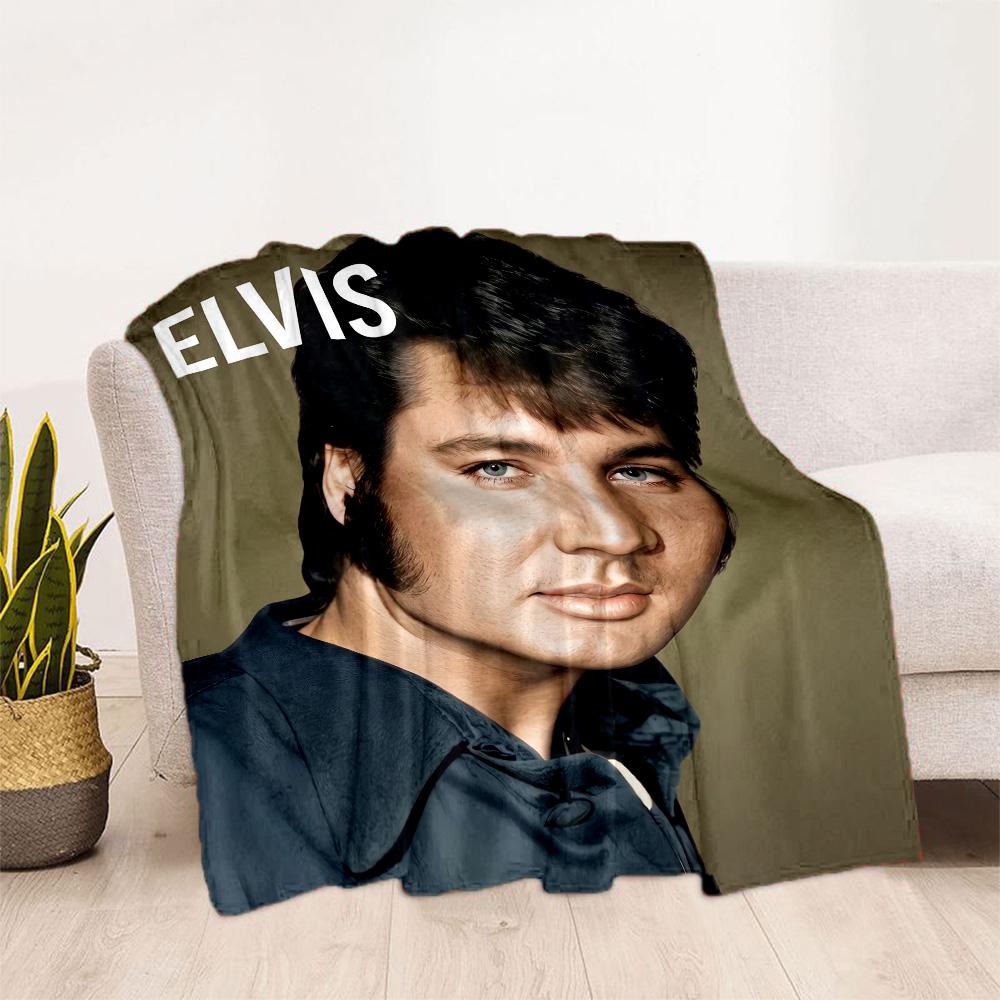 Rock Roll Legend Blanket Warmthful Decor Suitable for Picnics Bed Chair for All Seasons Modern Style Ideal Gift For Birthday Valentine'S Day