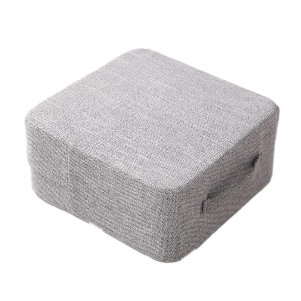 Thickened Japanese Tatami Removable Cotton Linen Cushions Multi-coloured Fashionable Highly Elastic Washable Cotton Linen Set